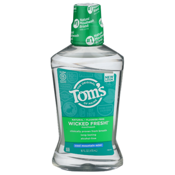 Tom's Of Maine Mint Wicked Fresh Mouthwash