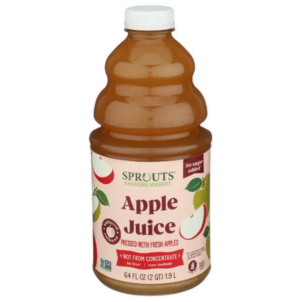 Sprouts 100% Fresh Pressed Apple Juice
