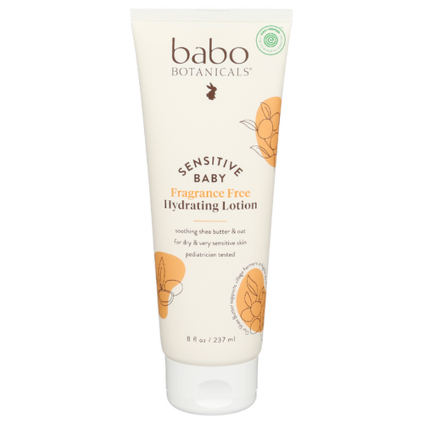 Babo Botanicals Sensitive Baby Fragrance Free Daily Hydrating Lotion