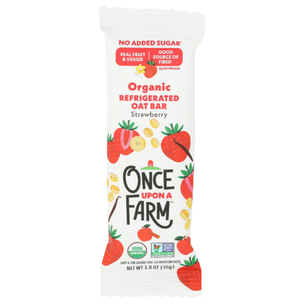 Once Upon A Farm Organic Strawberry Refrigerated Oat Bar