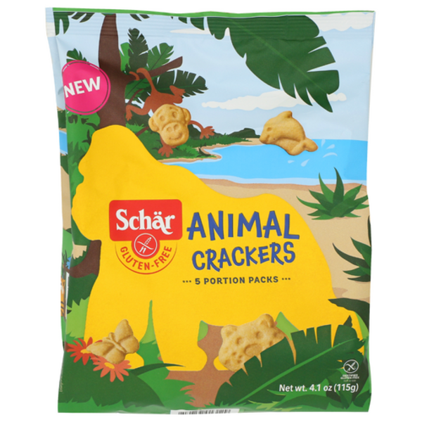 Schar Animal Crackers Cookies 5 Pack