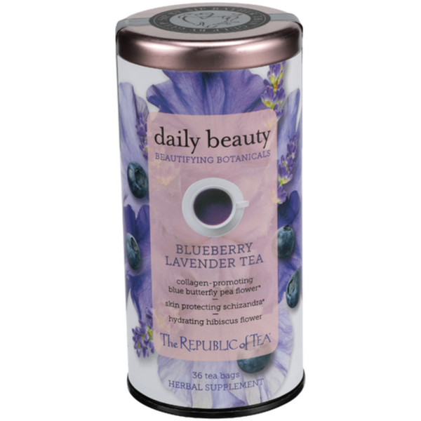The Republic Of Tea Daily Beauty Blueberry Lavender Tea