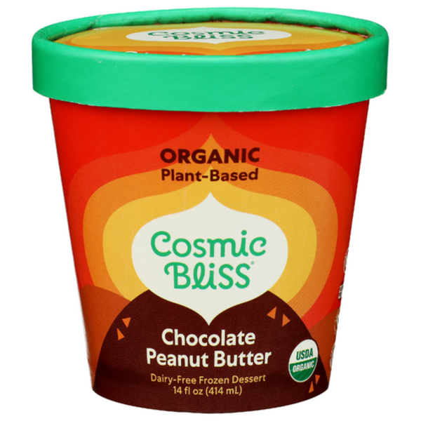 Cosmic Bliss Organic Chocolate Peanut Butter Frozen Dessert