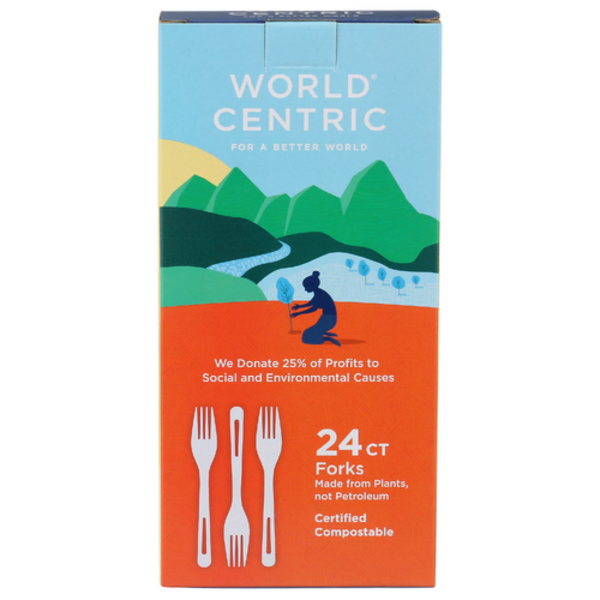 World Centric Corn Starch Forks