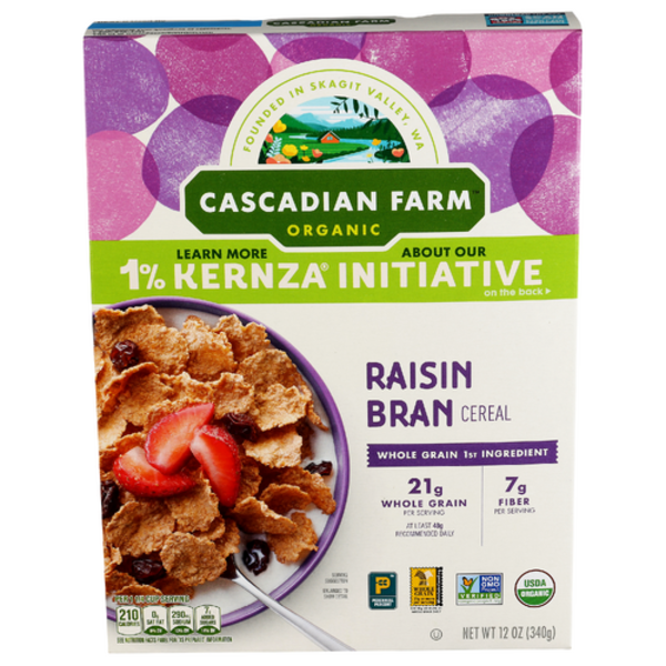 Cascadian Farm Organic Raisin Bran Cereal
