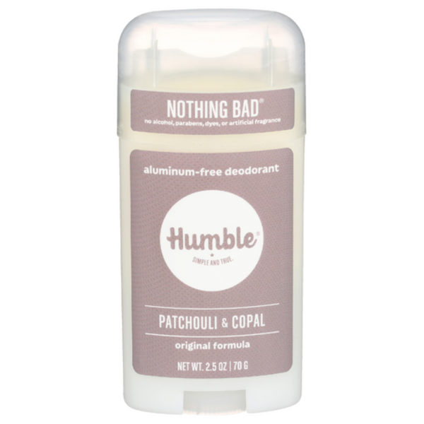 Humble Brands Patchouli & Copal Original Formula Natural Deodorant