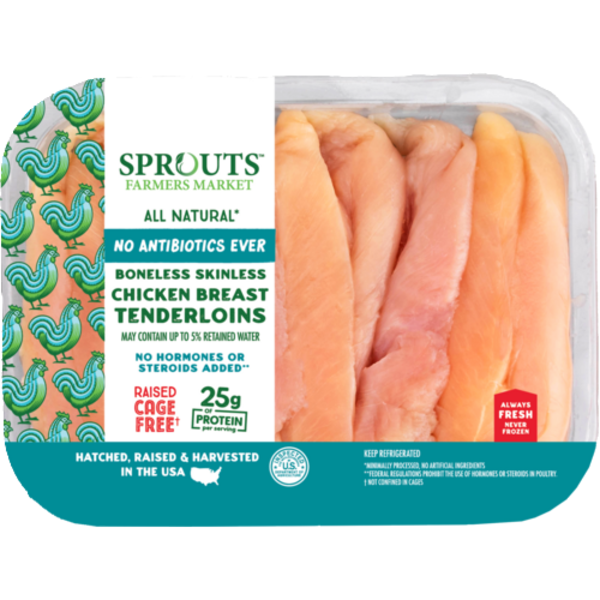 Sprouts Chicken Breast Tenderloins No Antibiotics Ever
