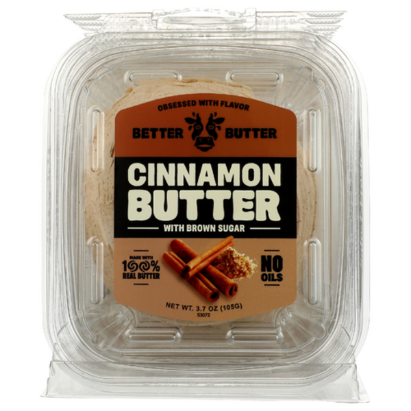 Better Butter Fresh Churned Honey Butter Cinnamon & Brown Sugar