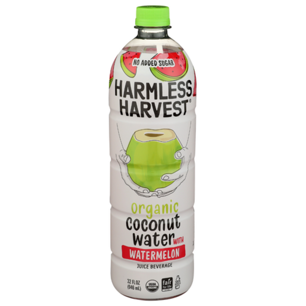Harmless Harvest Organic Coconut Water & A Hint Of Watermelon