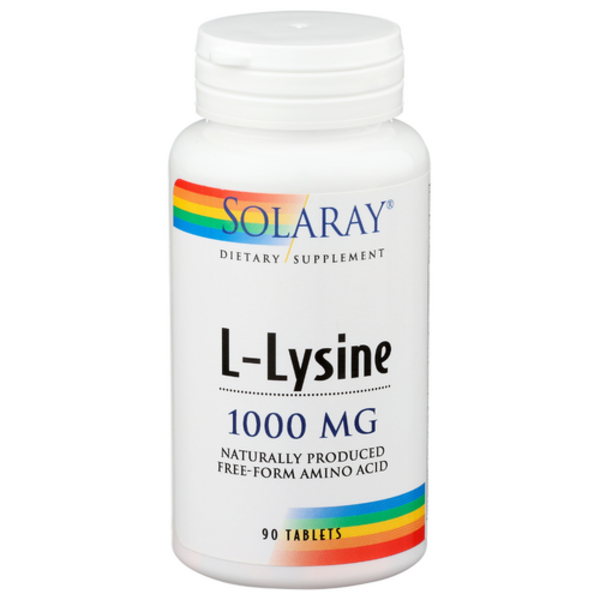 Solaray Free Form L-Lysine 1000 Mg