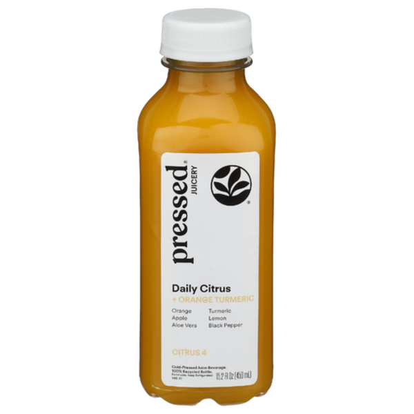 Pressed Juicery Daily Citrus + Orange Turmeric Juice