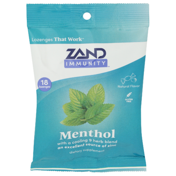 Zand Menthol Immunity Lozenges