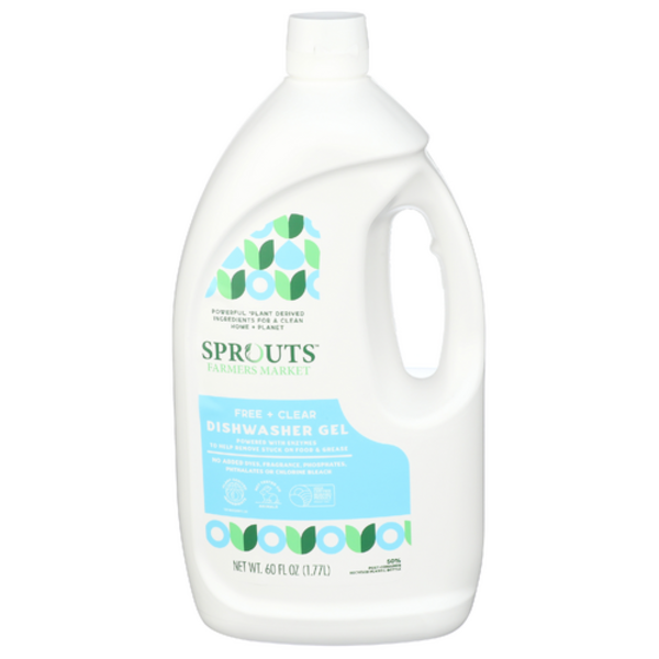 Sprouts Free And Clear Dishwasher Gel