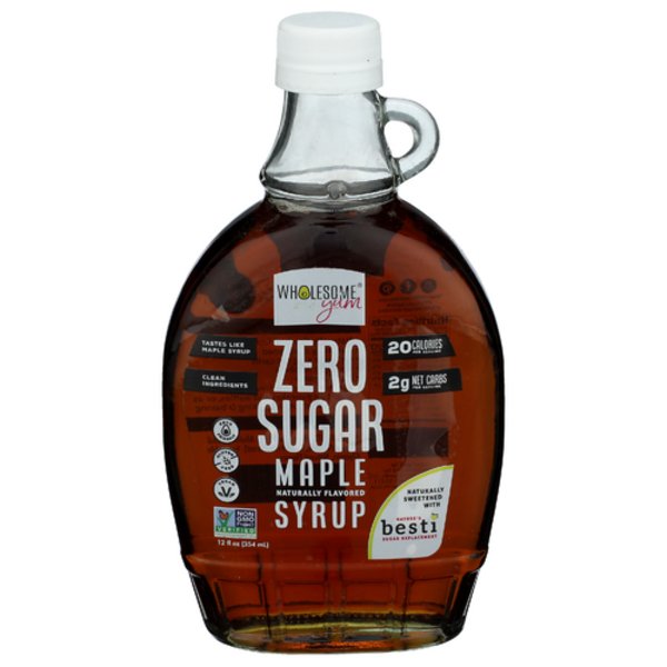 Wholesome Yum Zero Sugar Maple Syrup