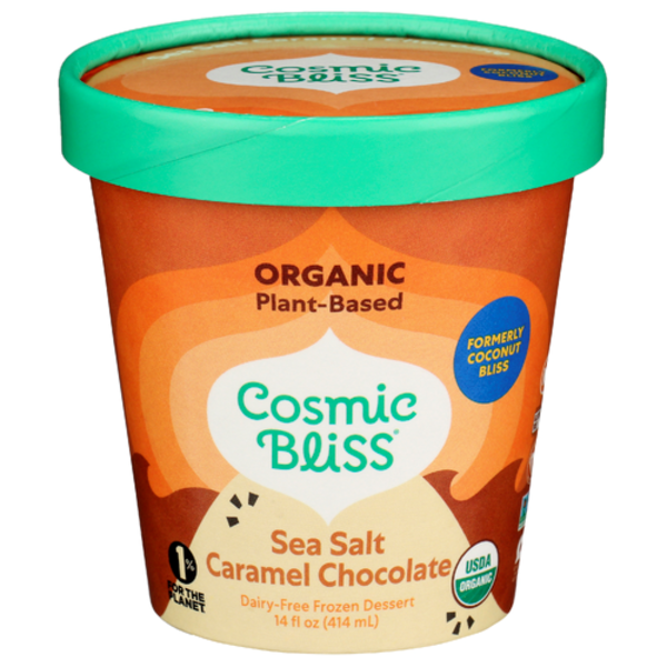 Cosmic Bliss Organic Sea Salt Caramel Chocolate Frozen Dessert