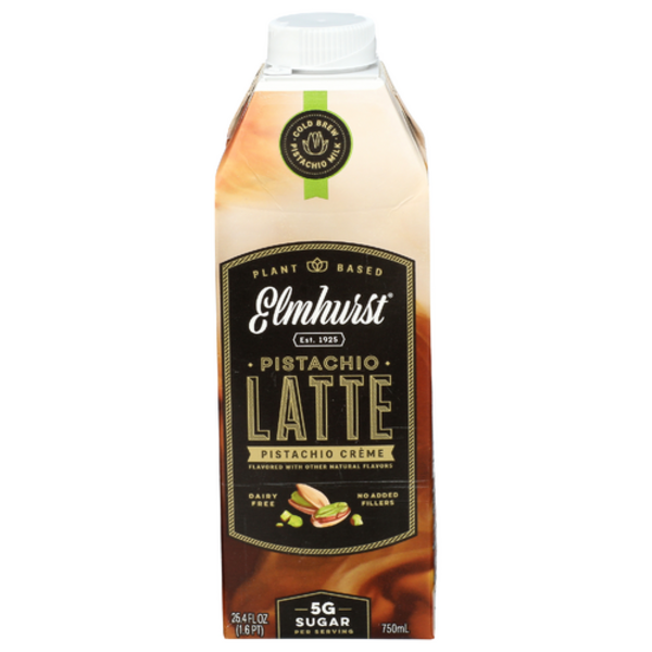 Elmhurst Pistachio Creme Pistachio Latte