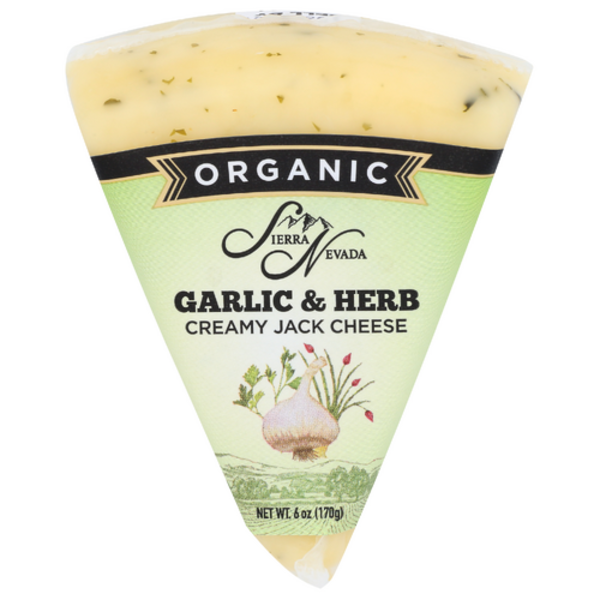 Sierra Nevada Cheese Organic Garlic & Herb Creamy Jack Cheese