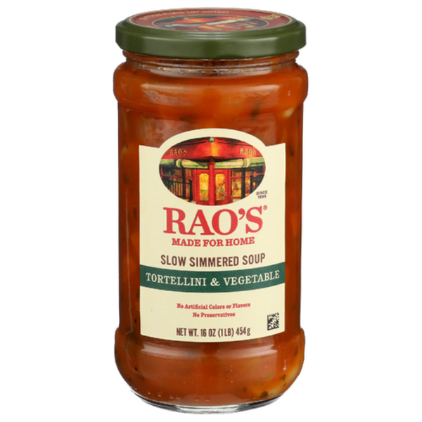 Rao's Homemade Tortellini & Vegetable Slow Simmered Soup