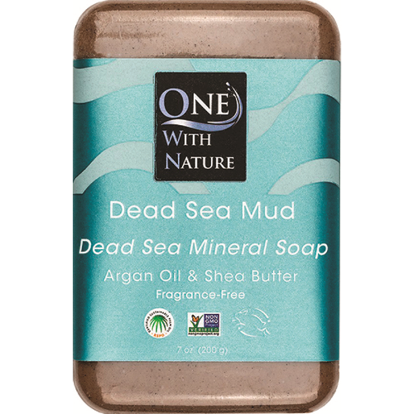 One With Nature Dead Sea Mud Bar Soap