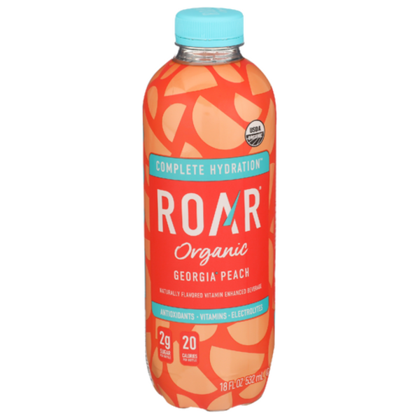 Roar Organic Georgia Peach Flavored Water