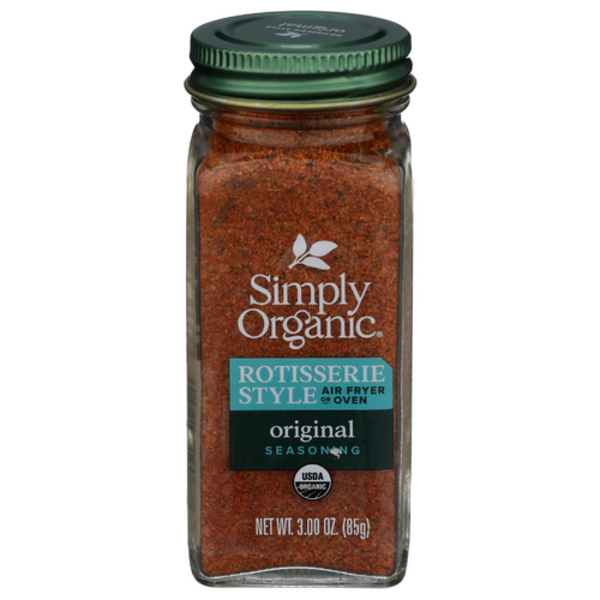 Simply Organic Organic Original Rotisserie Style Air Fryer Or Oven Seasoning