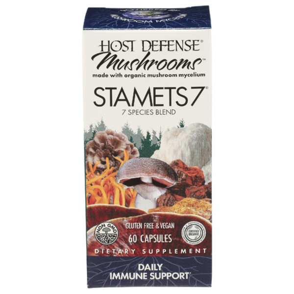 Host Defense Stamets 7 Mushrooms Daily Immune Support