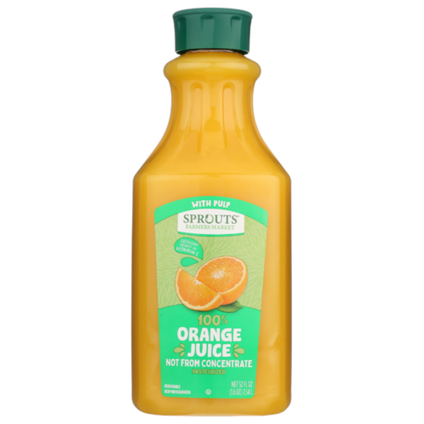 Sprouts 100% Orange Juice With Pulp