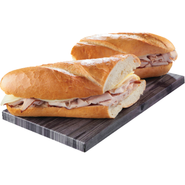 Sprouts Turkey Provolone & Hummus Baguette