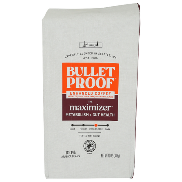 Bulletproof The Maximizer Metabolism + Gut Health Enhanced Ground Coffee