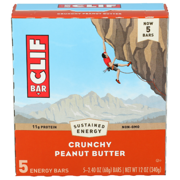 Clif Bar Crunchy Peanut Butter Bars 5 Pack