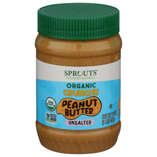 Sprouts Organic Crunchy Peanut Butter