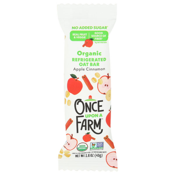 Once Upon A Farm Organic Apple Cinnamon Refrigerated Oat Bar