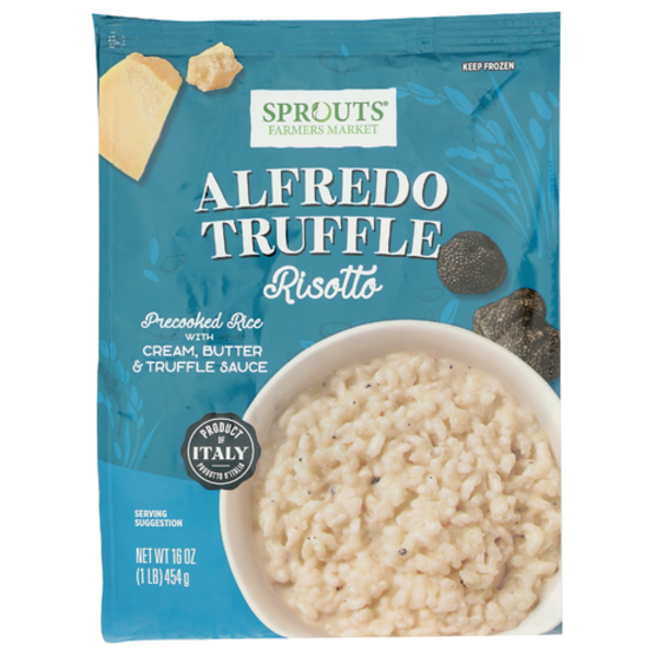 Sprouts Alfredo Truffle Risotto