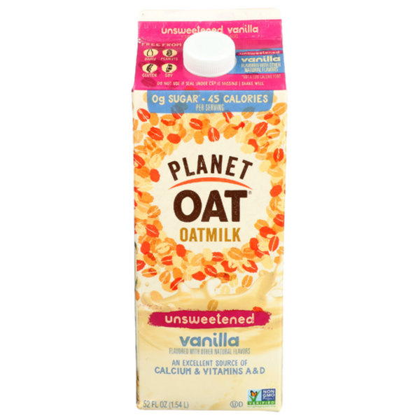Planet Oat Unsweetened Vanilla Oatmilk