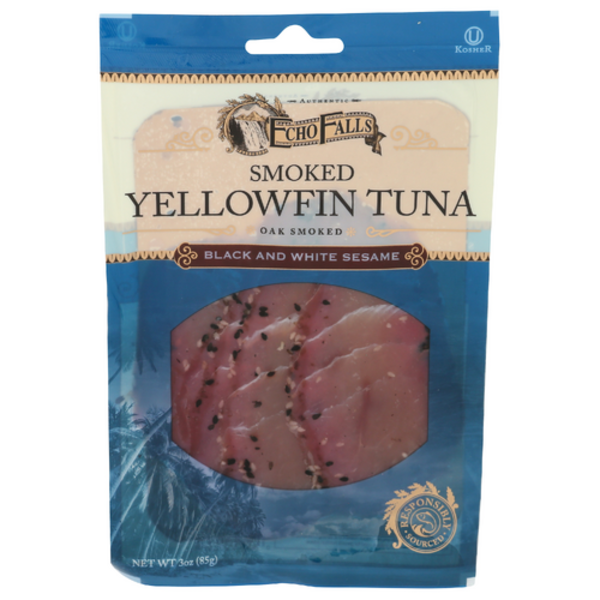 Echo Falls Black And White Sesame Oak Smoked Yellowfin Tuna