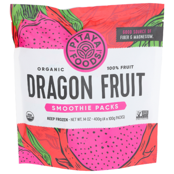 Pitaya Plus Organic Dragonfruit Smoothie Packs