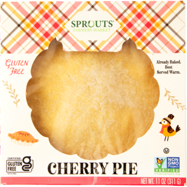 Sprouts Gluten Free Cherry Pie