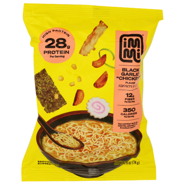 Immi Black Garlic "Chicken" Flavor Ramen Soup