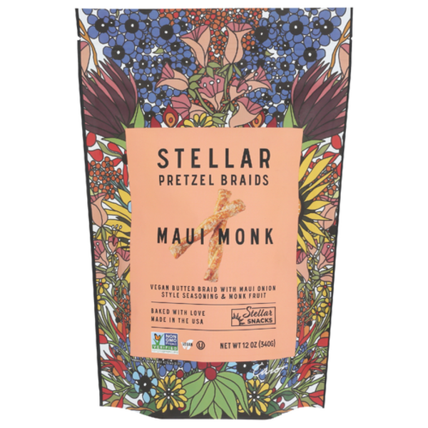 Stellar Snacks Maui Monk Pretzel Braids