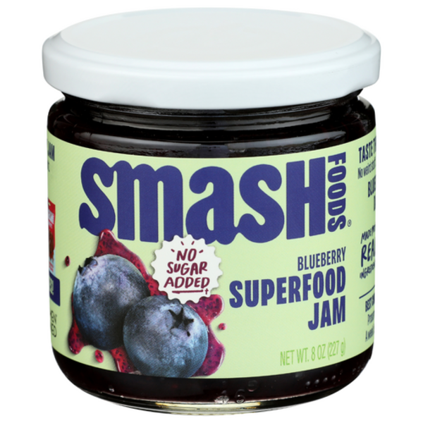 Smash Foods Wild Blueberry Superfood Jam
