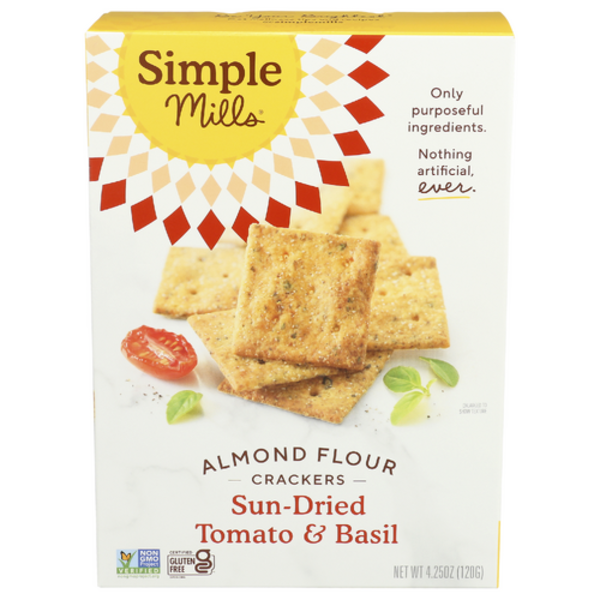 Simple Mills Almond Flour Sundried Tomato & Basil Crackers
