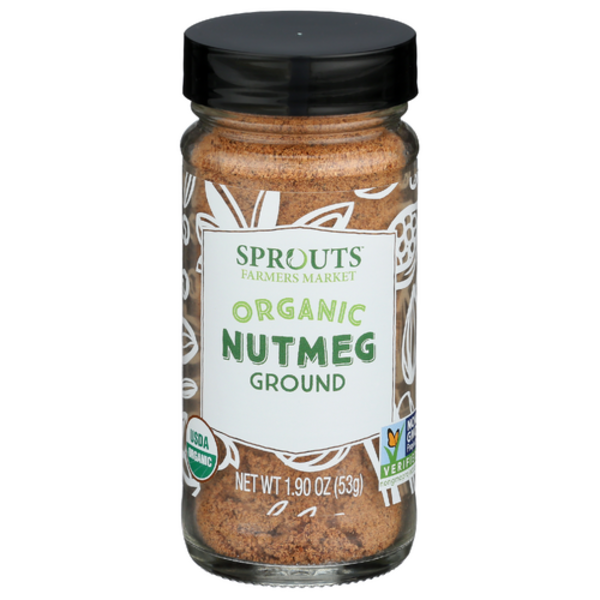 Sprouts Organic Nutmeg Seed Ground Spice