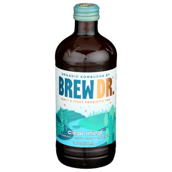 Brew Dr. Kombucha Organic Clear Mind Kombucha