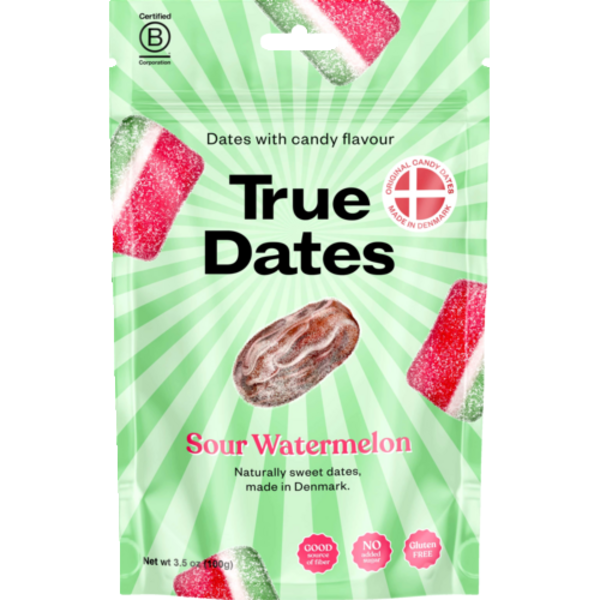 True Dates Sour Watermelon Candy Dates